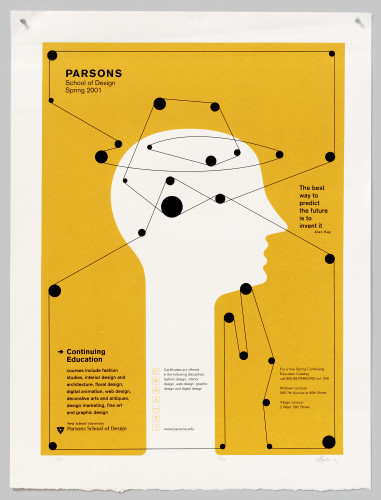Parsons Spring 2001 poster