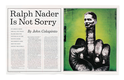 “Ralph Nader” spread