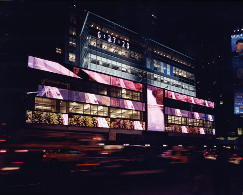 745 Seventh Avenue building façade projections