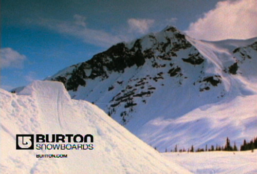 Burton “One Hit” promotional spot