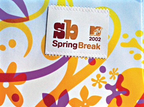 MTV “Spring Break 2002” show packaging