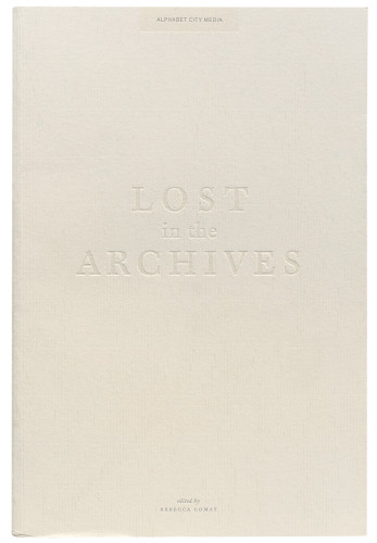 Alphabet City #8: Lost in the Archives book