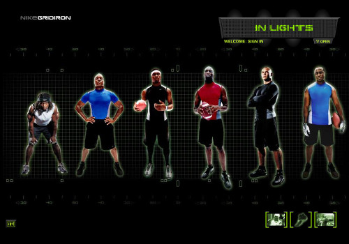 Nike Gridiron website