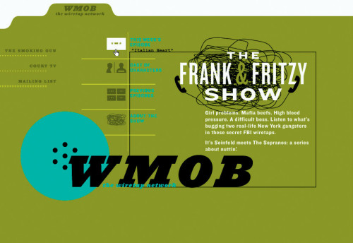 WMOB: The Wiretap Network website
