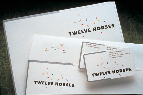 Twelve Horses stationery program