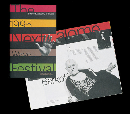 Next Wave Festival subscription brochure