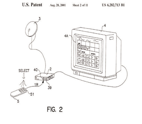 U.S. Patent 6,282,713: Method and Apparatus for Providing On-Demand Electronic Advertising