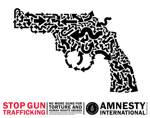 Stop Gun Trafficking poster