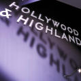 Hollywood and Highland signage