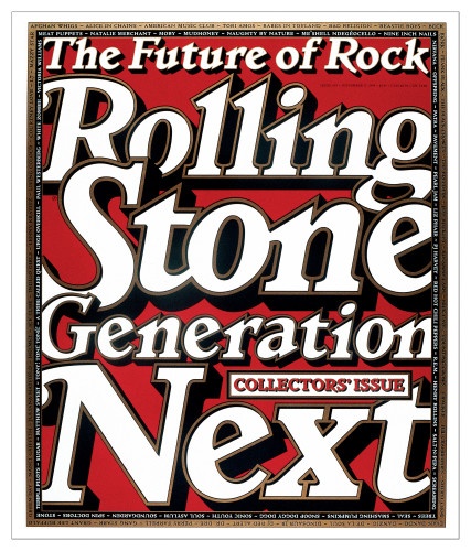 Rolling Stone magazine "Generation Next" issue