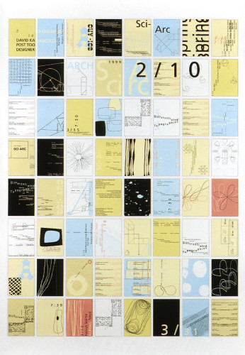 Southern California Institute of Architecture Spring Lecture Series Poster