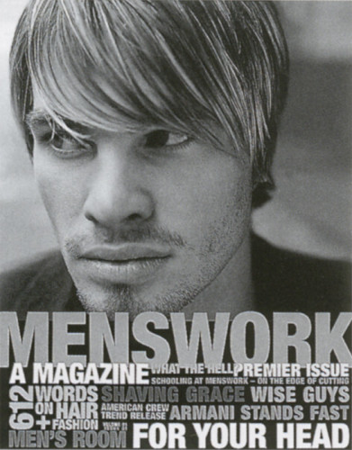American Crew Menswork Magazine, Premier Issue