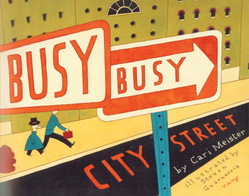 Busy Busy City Street