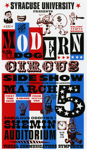 The Modern Dog Circus Side Show Poster