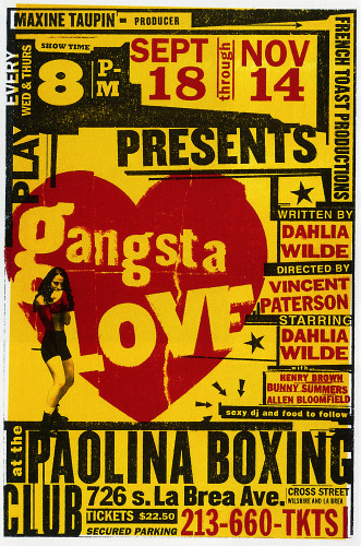 Gangsta Love Poster