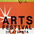 1995 Atlanta Arts Festival Poster