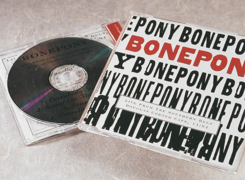 BonePony: Live From the Southern Belt CD