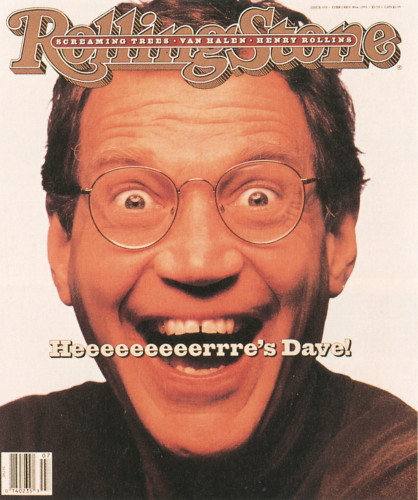 Rolling Stone Cover ("David Letterman")