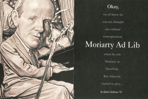 "Moriarty Ad Lib," Dartmouth Magazine