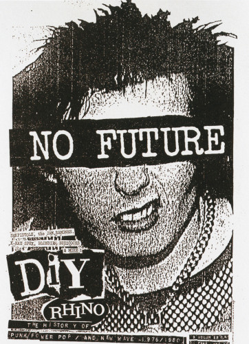 "No Future" Poster/Rhino Records
