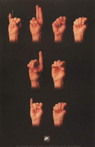 "Just Do It" Sign Language Poster
