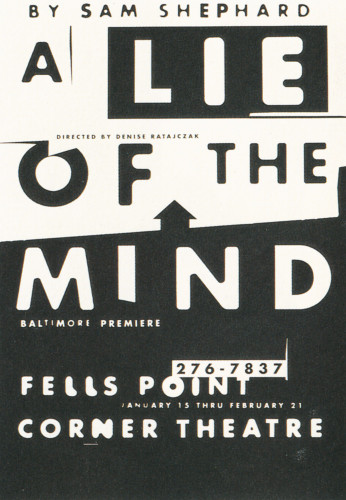 A Lie of the Mind Poster