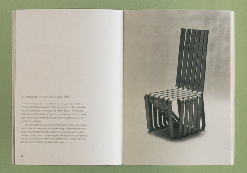 Frank Gehry: New Bentwood Furniture Designs