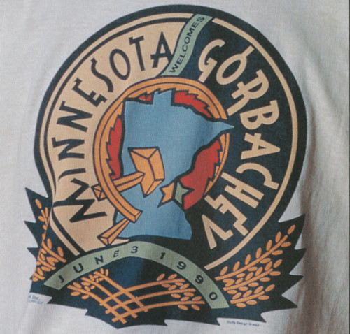 Gorbachev/Minneapolis Visit Logo