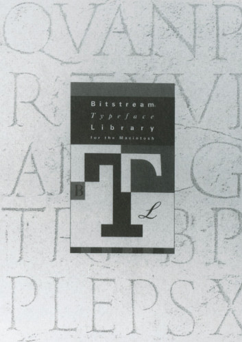 Bitstream Typeface Library Computer Software Packaging