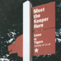 Meet The Keeper Zoo Signage