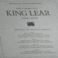 The Complete King Lear 1608-1623