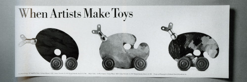 When Artists Make Toys