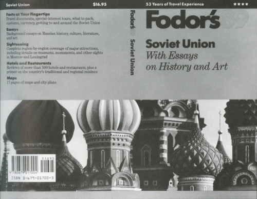 Fodor’s 89 Soviet Union, Fodor’s 89 New England