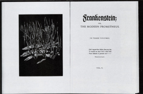 Frankenstein: or, the Modern Prometheus