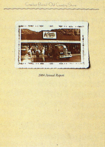 Cracker Barrel 1984 Annual Report