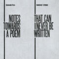 Notes Towards a Poem That Can Never Be Written