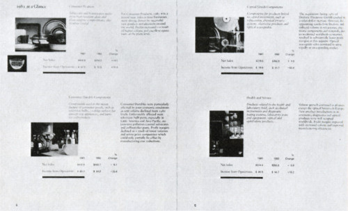 Corning Glass Works Annual Report 1981