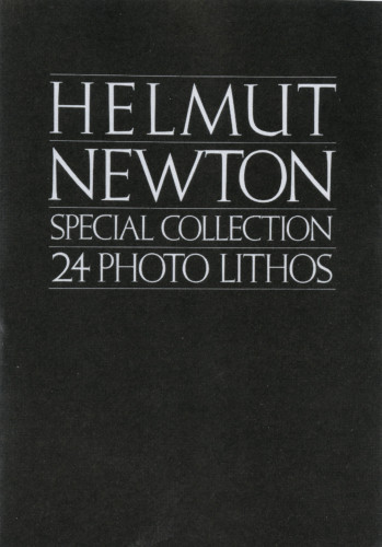 Helmut Newton Special Collection 24 Photo Lithos