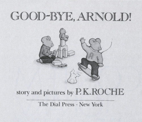 Good-bye, Arnold!