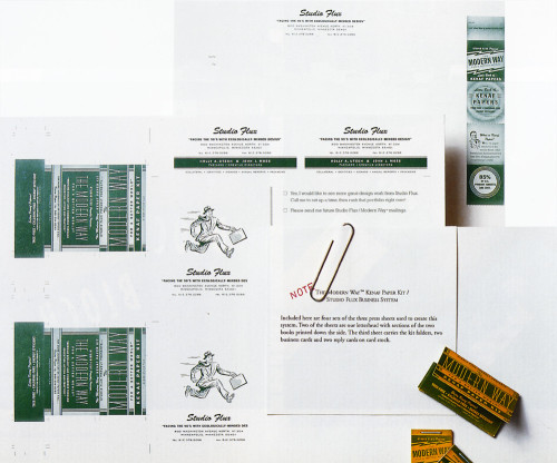 The Modern Way Kenaf Paper Kit/Studio Flux Business System