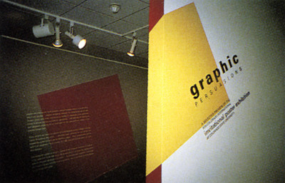 Super Graphics for the Changing Gallery at the Denver Art Museum