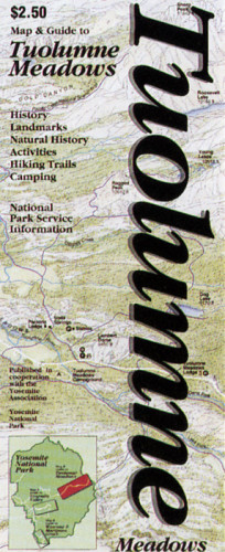 Map and Guide to Tuolumne Meadows