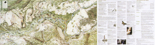 Map and Guide to Yosemite Valley