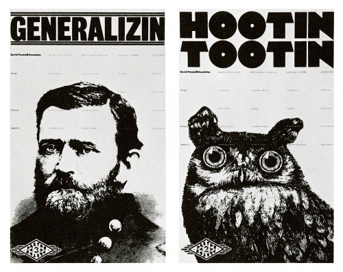 Generalizin; Hootin Tootin (Posters)