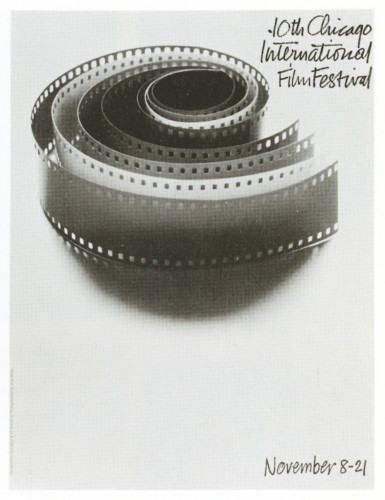 10th Chicago International Film Festival, poster