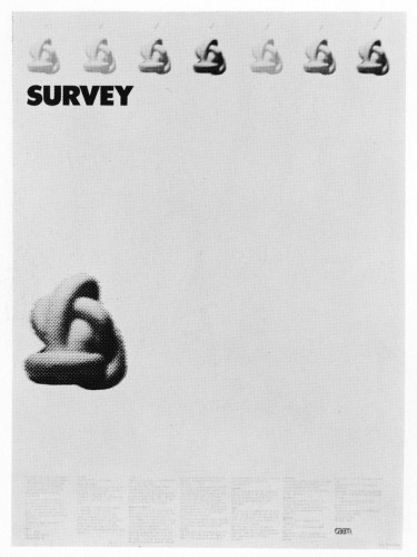 Survey, poster
