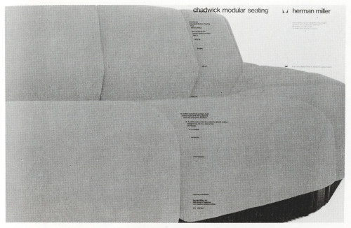 Chadwick Modular Seating, invitation poster