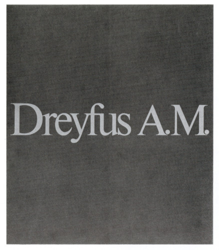 Dreyfus A.M. /The Challenge, brochure