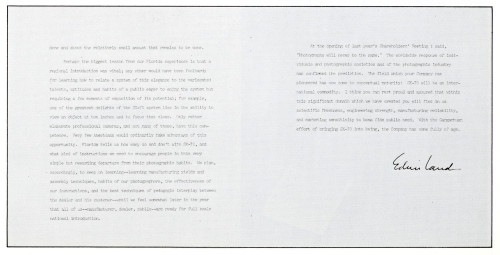Annual Report for 1972-Part I- President's Letter