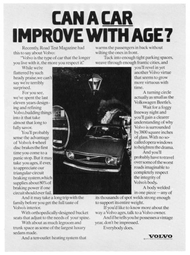 Can a car improve with age?